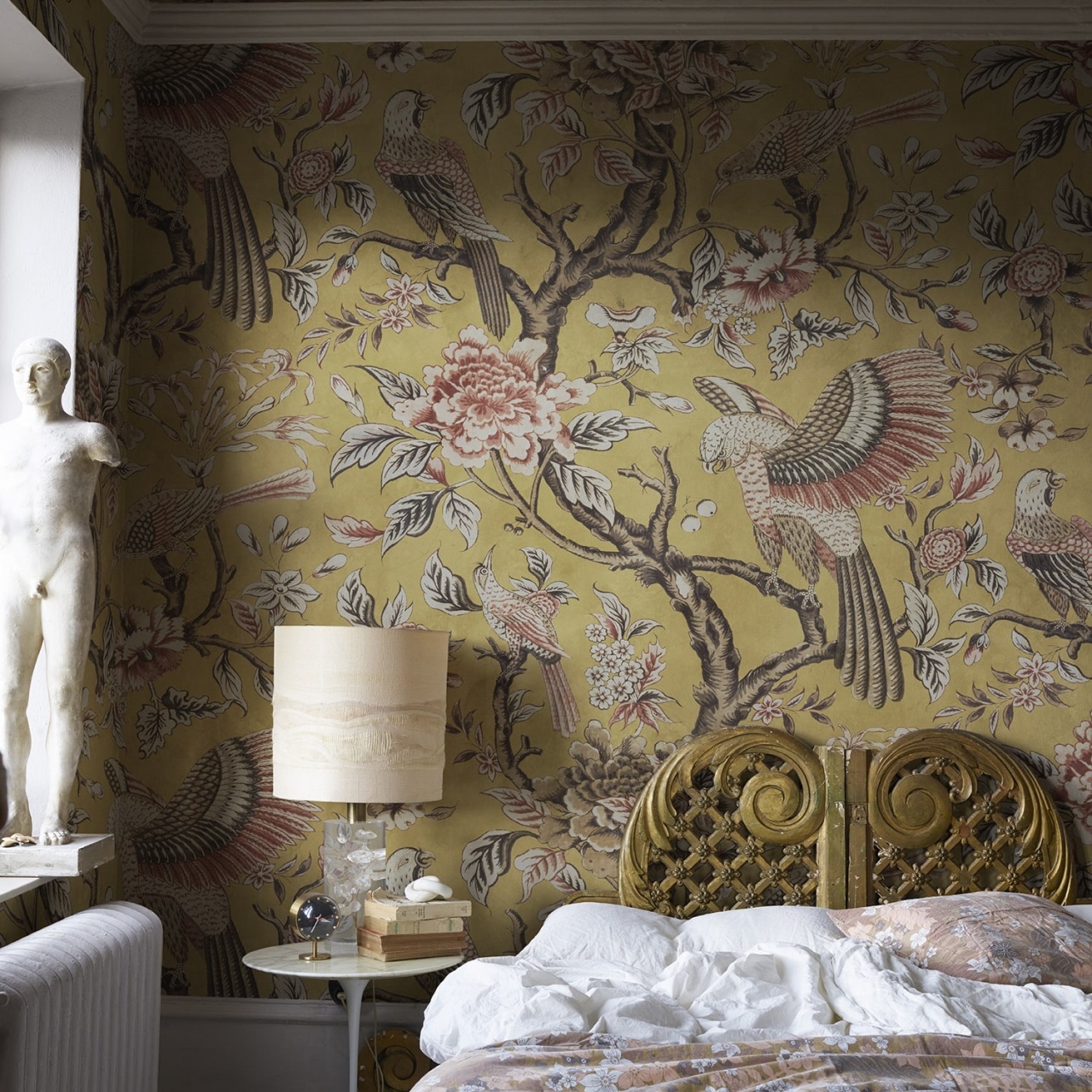 Fototapet, Wings in Bloom, Yellow, Rebel Walls - 3