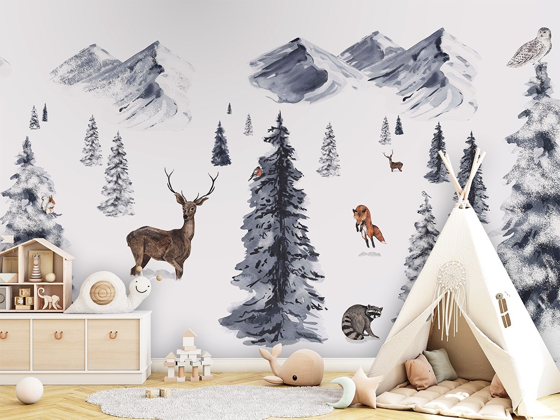 Fototapet Winter Wonderland, Kikki Belle - 5