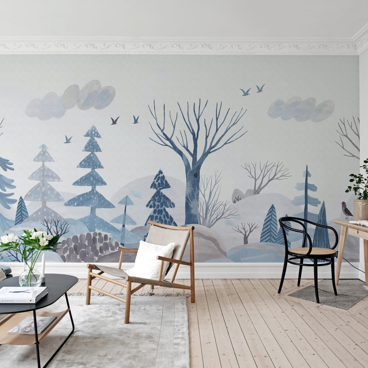 Fototapet, Winter Woods, Rebel Walls - 3