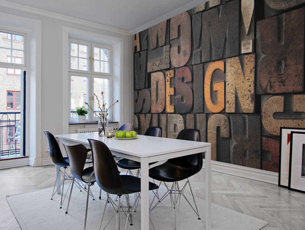 Fototapet, Woodcut, Design, Rebel Walls
