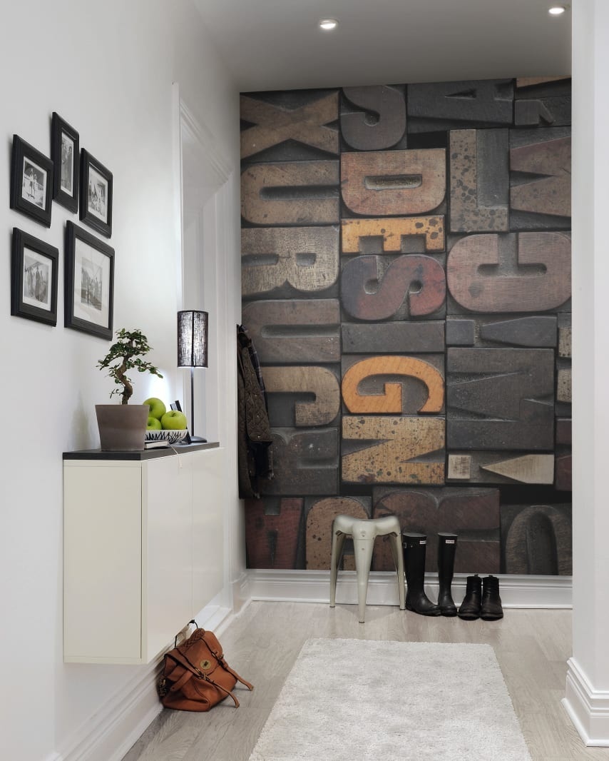 Fototapet, Woodcut, Design, Rebel Walls - 3