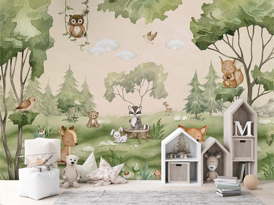 Fototapet Woodland Joy, Oliver Robins - 3