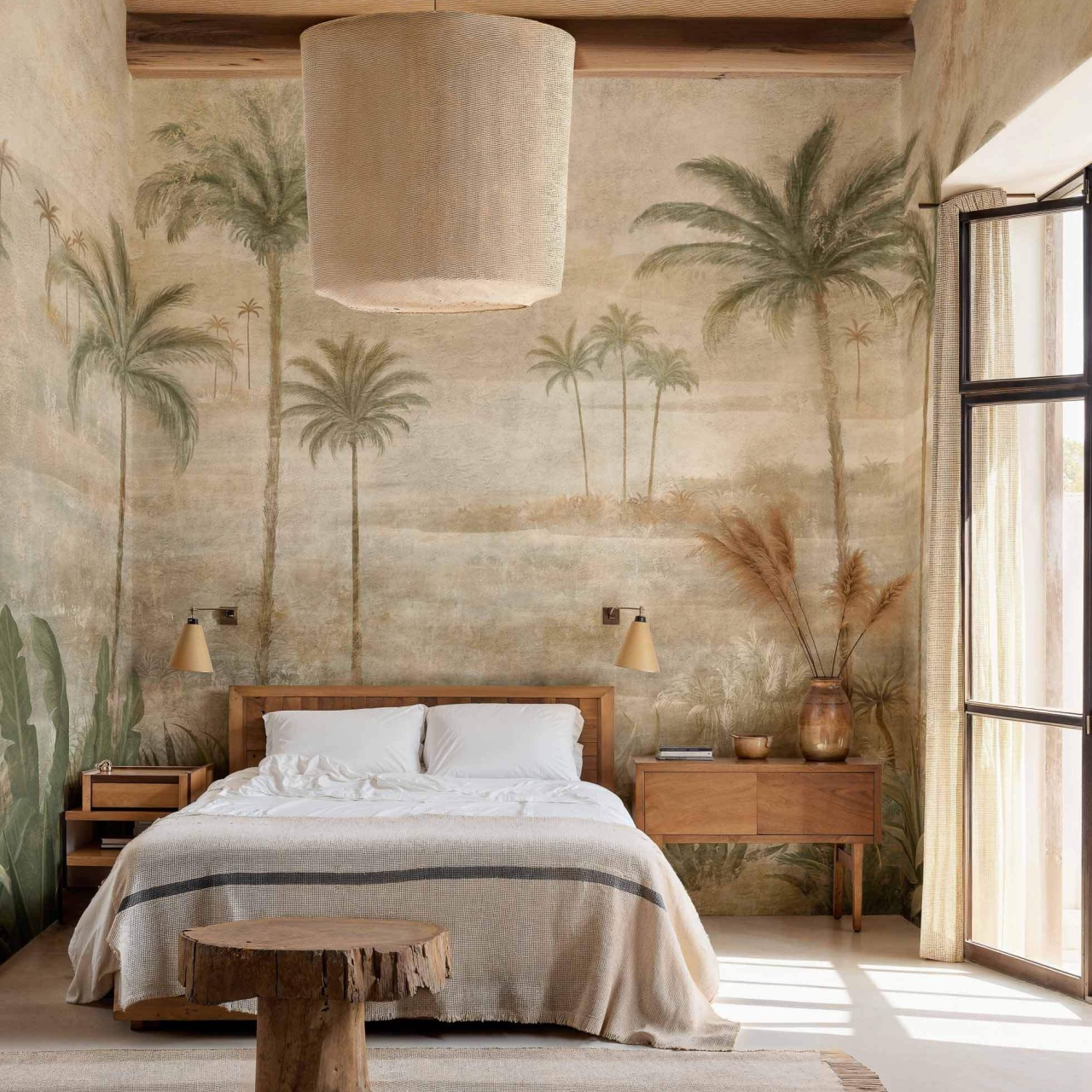 Fototpet, Draa Palms, Leaves, Coordonne