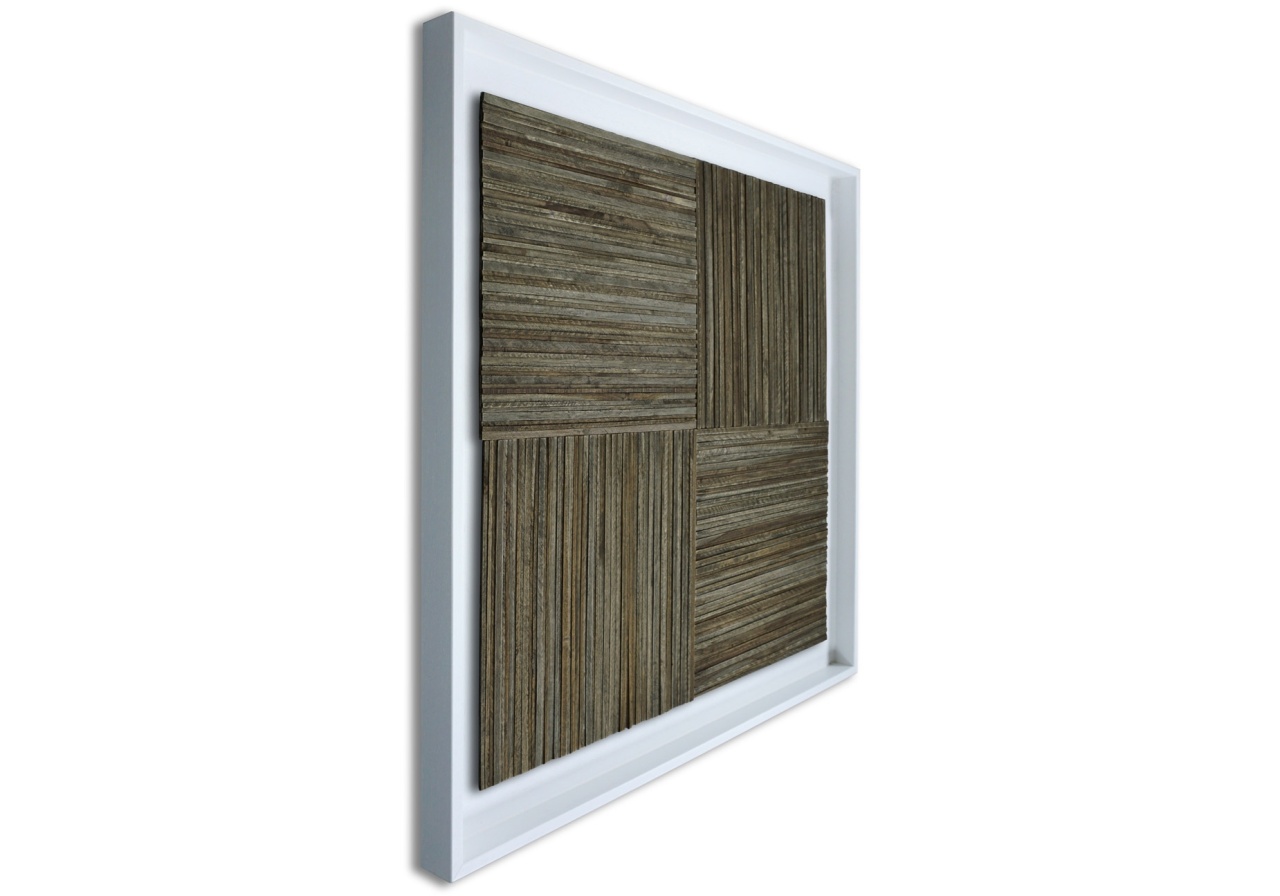 Panou decorativ lemn, Tec, My Nipa Hut Gray - 3