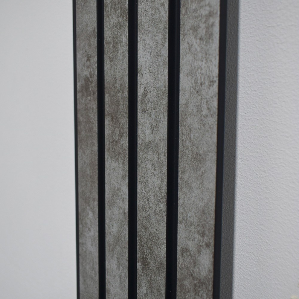 Panou decorativ, riflaj, RX102, 270x12x2cm, Gri - 3 | YEO