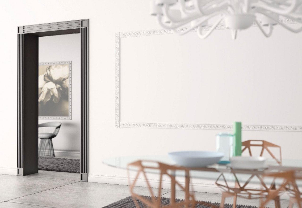 Plinta decorativa S6 - 9.6x1.3x200 cm - 3 | YEO