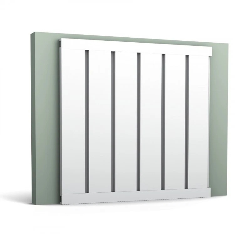 Profil de capat panou riflaj decorativ din polimer rigid Edge - 3x2.2x290 cm - 2 | YEO