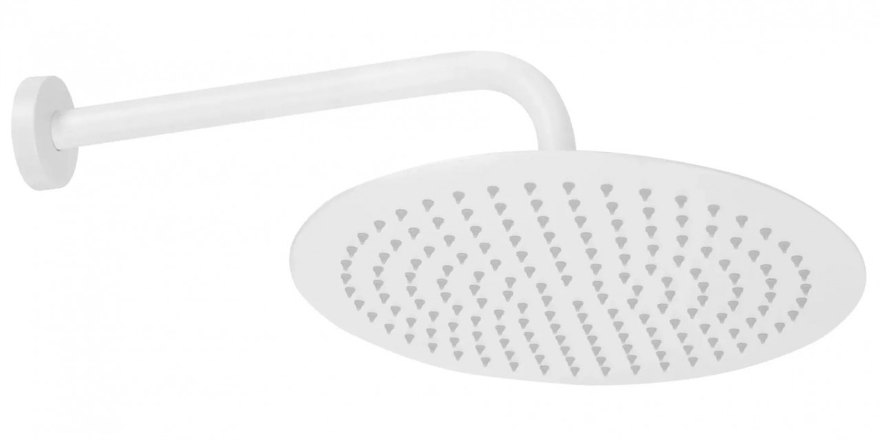 Sistem de dus incastrat Rea Lungo-Miler termostatic alb mat - 2 | YEO