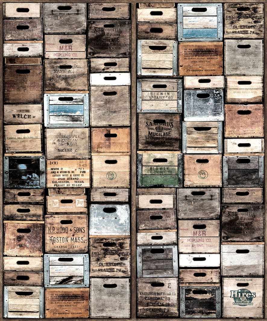 Tapet Industriel Urban Farm L.A., Vintage Rebel Walls - 1 | YEO
