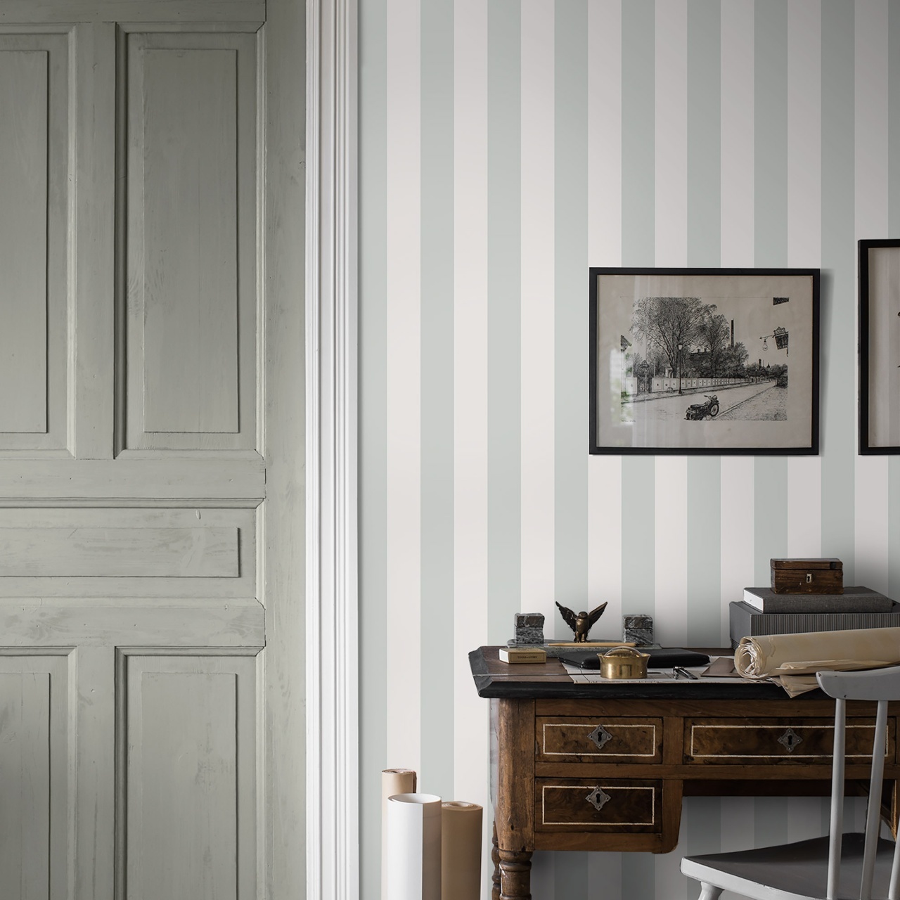 Tapet lavabil, Falsterbo Stripe 7684, 5.3mp / rola - 4