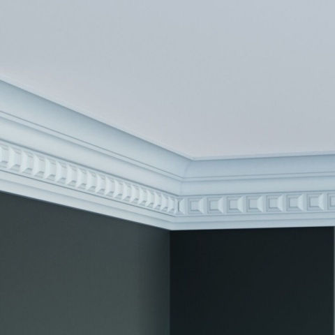 Cornisa poliuretan flexibil C704F - 8.6x5x200 cm - Img 3