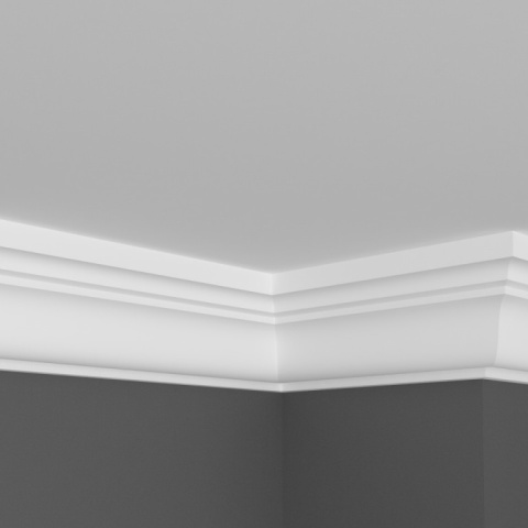 Cornisa poliuretan flexibil P834F - 6.6x5.8x200 cm - Img 3