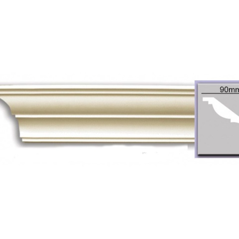 Cornisa poliuretan P946 - 9x8.5x200 cm - Img 3