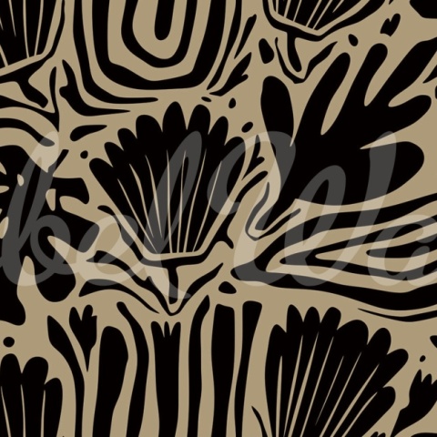 Fototapet, Abstract Blossoms, Brown, Rebel Walls - Img 2