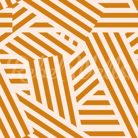 Fototapet, Abstract Stripes, Toffee &amp; Cream, Rebel Walls - Img 2