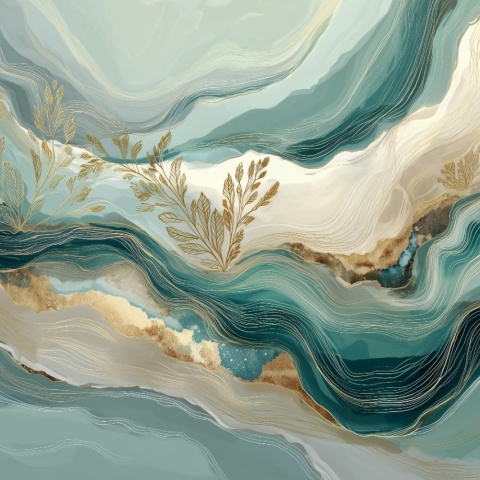Fototapet Abstract Tendance Celadon Rêve TC200