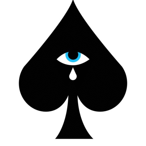 Fototapet, Ace of Spades, Black, Rebel Walls - Img 2