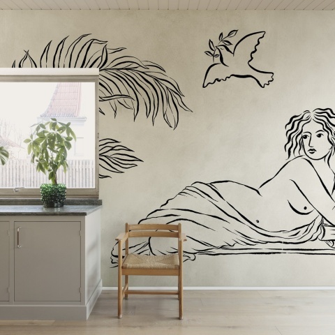 Fototapet, Antiquity, Black &amp; White, Rebel Walls - Img 3