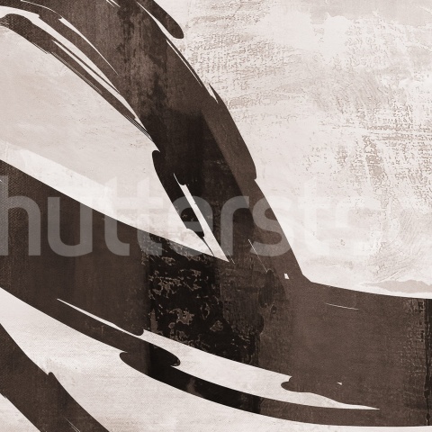 Fototapet, Artzy Stripes, Beige, Rebel Walls - Img 2