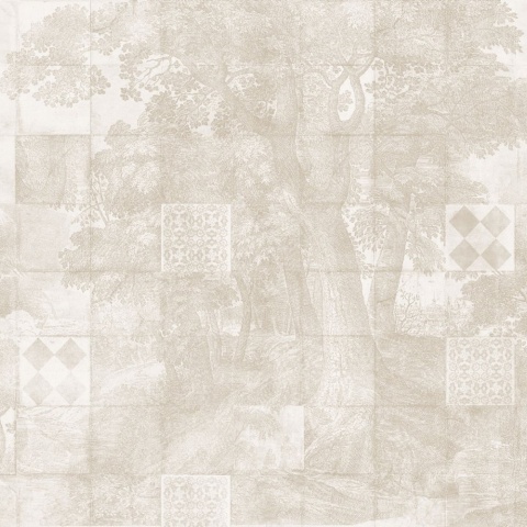 Fototapet Azure Grove, Cream - personalizat, VLAdiLA - Img 2
