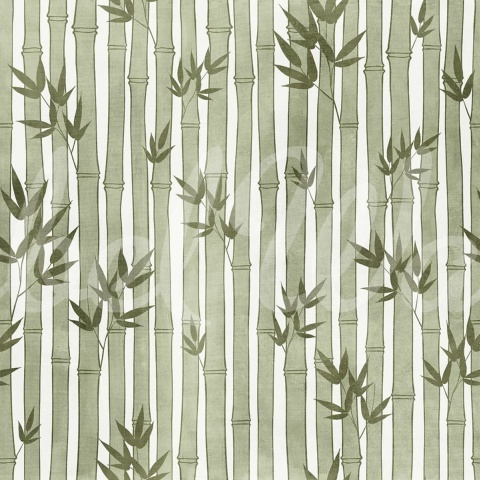 Fototapet, Bamboo Forest, Green, Rebel Walls - Img 2