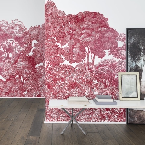 Fototapet, Bellewood, Crimson Toile, Rebel Walls - Img 3