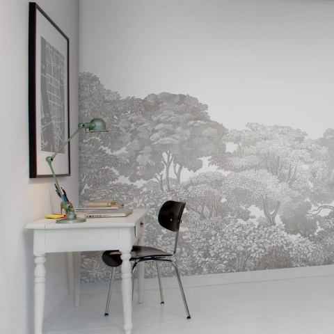 Fototapet, Bellewood, Grey Toile, Rebel Walls - Img 12