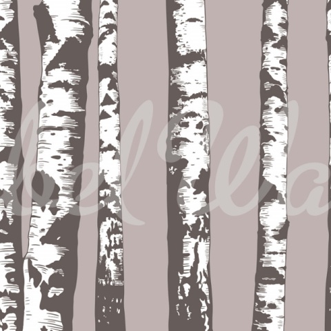 Fototapet, Birch Grove, Gray, Rebel Walls - Img 5