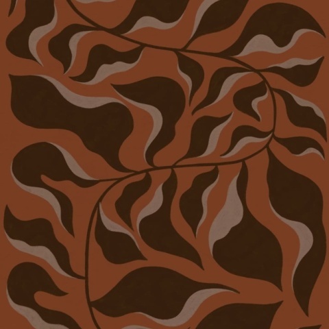 Fototapet, Bold Botanica, Rust, Rebel Walls - Img 2