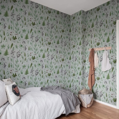 Fototapet, Botanical, Green, Rebel Walls - Img 3