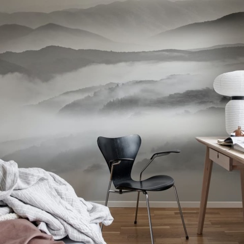 Fototapet, Calm Mountains, Rebel Walls - Img 3