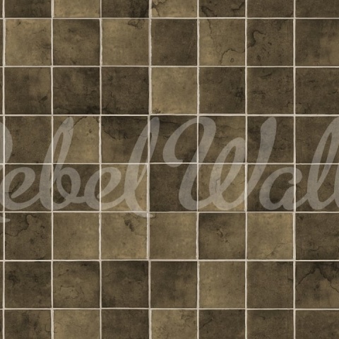Fototapet, Ceramic Tiles, Bronzite, Rebel Walls - Img 2