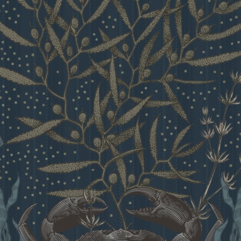 Fototapet, Claws &amp; Clams, Ocean Blue, Rebel Walls - Img 8