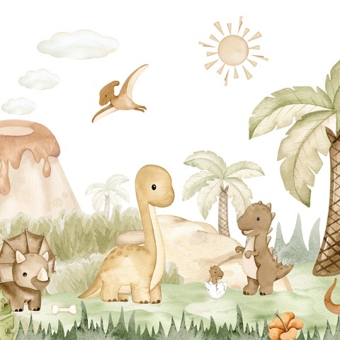 Fototapet Dino Baby, Oliver Robins - Img 2