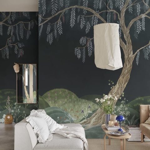 Fototapet, Dreamy Tree, Midnight, Rebel Walls - Img 3