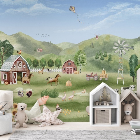 Fototapet Farm Joy, Oliver Robins - Img 3