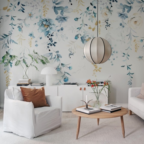 Fototapet, Floral Drape, Rebel Walls