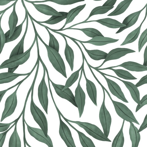 Fototapet, Giant Leaves, Green, Rebel Walls - Img 2