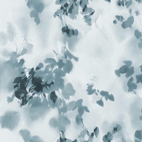 Fototapet, Hazy Leaves, Blue, Rebel Walls - Img 2