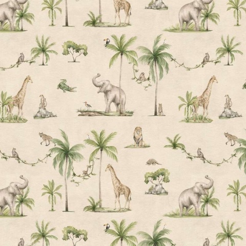 Fototapet Joyful Jungle - Sand, Kikki Belle - Img 2