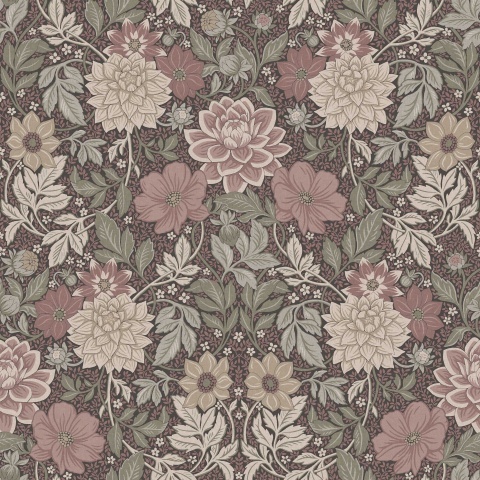 Fototapet lavabil, Dahlia Garden Grand 9726W - Img 2