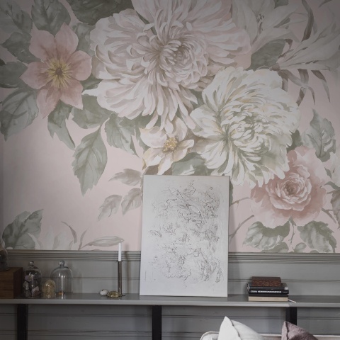 Fototapet lavabil, Floral Charm Grand 9721W - Img 6