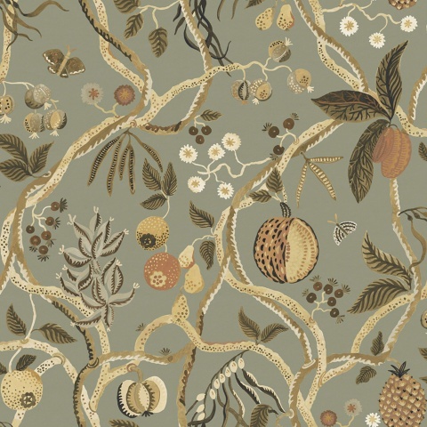 Fototapet lavabil, Tree of Life Mural, Sage Green, Sandberg - Img 2