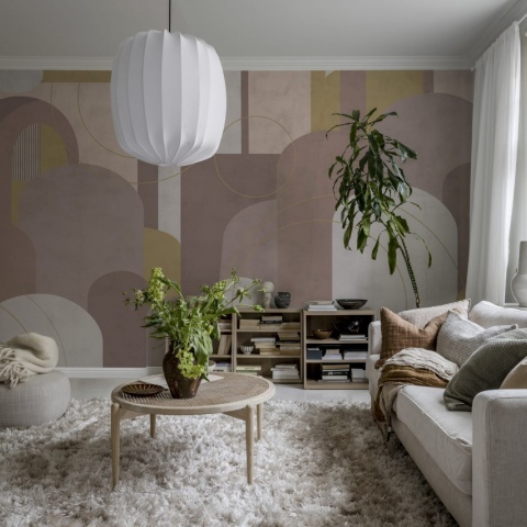 Fototapet, Lovely Arches, Pink, Rebel Walls - Img 4