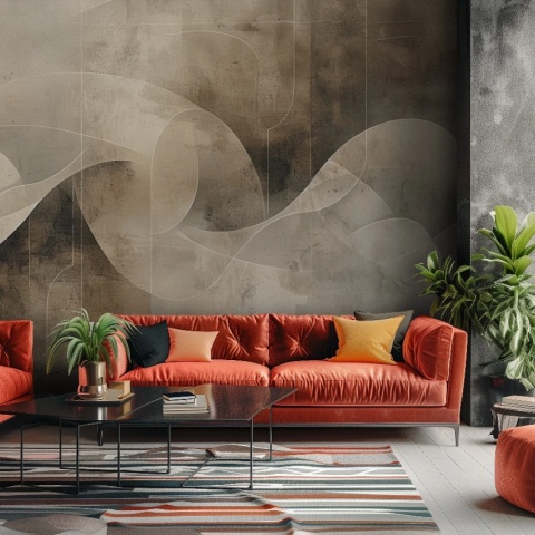 Fototapet Minimalist Moderne Nuée Rêve MN200 - Img 2