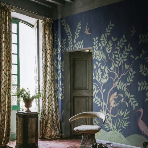 Fototapet, Monkeys Paradise, Dark Blue, Rebel Walls - Img 7