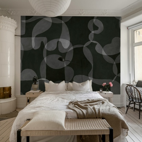 Fototapet, Overlap, Dark, Rebel Walls