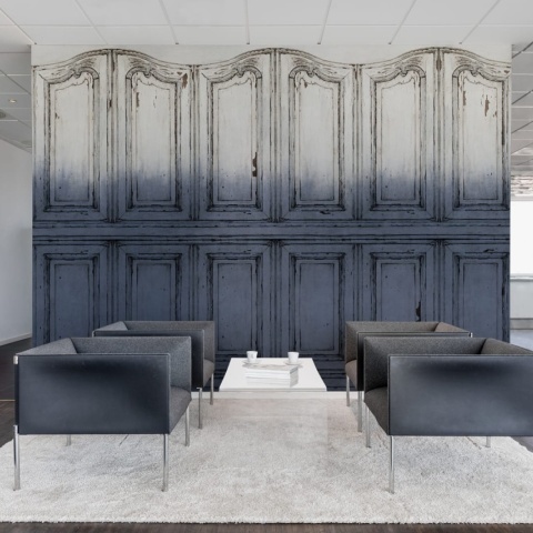 Fototapet, Parisian Panels, Dip Dye Blue, Rebel Walls - Img 8