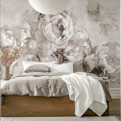 Fototapet, Peony Garden, Vintage, Rebel Walls - Img 3