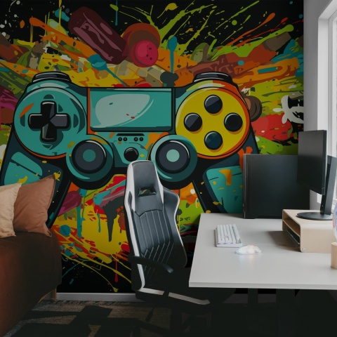 Fototapet, Player Two, Night, Rebel Walls